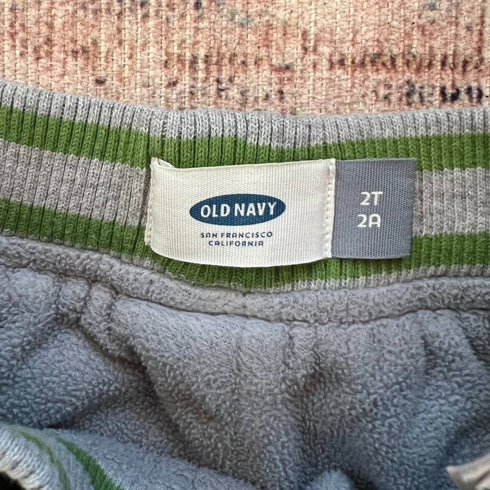 Old Navy Black Kids Casual Bottoms with Green Accents